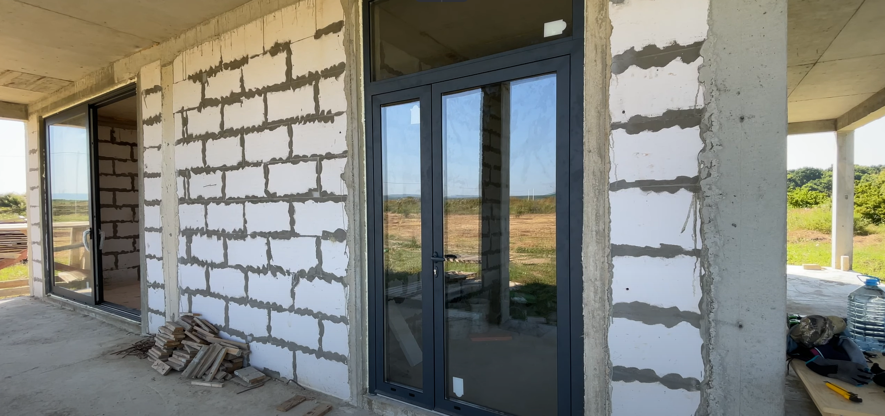 Установка панорамных окон